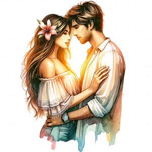 Couple Cliparts high quality 300dpi png