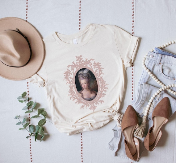 Marie Antoinette Shirt| Coquette Shirt| Coquette Clothing|Cottagecore shirt|Art Shirt|Vintage T Shirt|Coquette Aesthetic|Girly Shirt