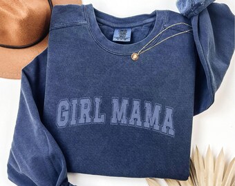 Comfortabele sweatshirt in de kleuren voor mama | Retro mama-stijl