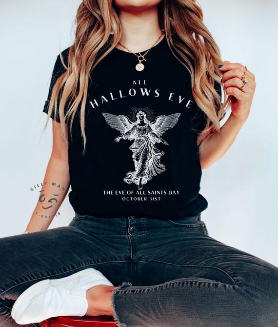 All Hallows Eve All Saints Day Shirt|Christian Halloween Shirts|Catholic Apparel|Catholic Shirts
