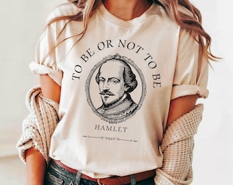 Hamlet T-shirt | Citaat van Shakespeare, cadeau boekenliefhebber