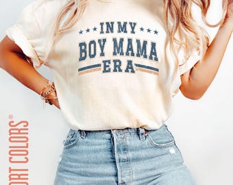 In My Boy Mama Era| New Mom Gift| Comfort Colors| Boy Mama Shirt| New Mom Tshirt| Mama Tee| Boy Mama Era| Baby Shower Gifts