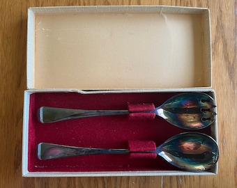 Vintage Silver Serving Set in its Original Box made by Wolff in Germany