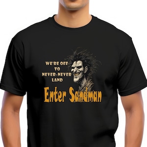Geben Sie Sandman Classic Rock Tshirt begrüßt das Vermächtnis von Metallica. Drehe Köpfe mit diesem individuell gestalteten Rock&#39;n&#39;Roll-Vintage-Shirt.