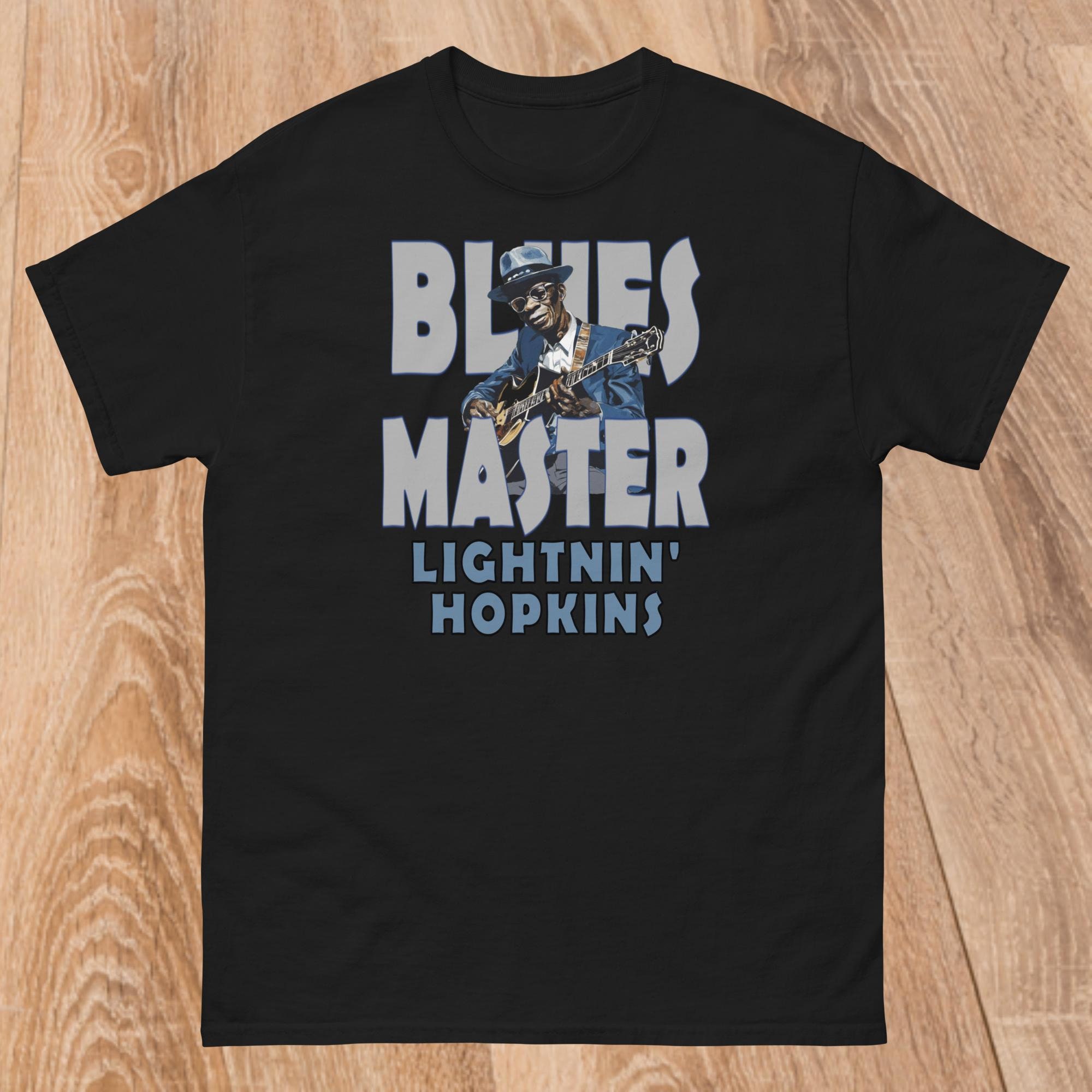 ライトニン・ホプキンス ブルース マスター Tシャツ：ヴィンテージ