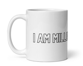 mug blanc brillant