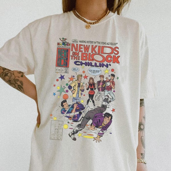 NKOTB Shirt, New Kids On the Block Shirt, NKOTB Group Concert Shirt
