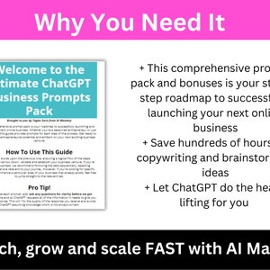 Launch a business with ChatGPT PassiveIncome Prompts ChatGPT image 3