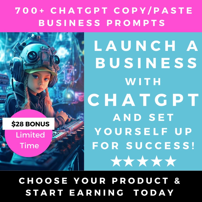 Launch a business with ChatGPT PassiveIncome Prompts ChatGPT image 1