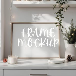 PSD Frame Mockup, Wallart mockup bundle, Interior Art Print, PSD Mockup Photoshop, Mid Century Modern Template, Frame Mockup Template