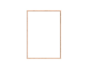 Vertical Frame Mockup : Home Interior Scene, Minimalist Frame Template ( JPG & PSD Digital Download )