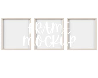Square frame mockup, Minimalist Frame Mockup 1:1 ratio, PSD Smart Object, Simple Square Digital Frame Template, Styled stock photo Photoshop