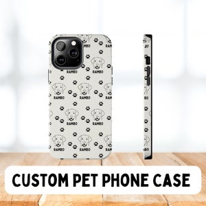 Custom Pet Phone Case, Dog Mom Phone Case, Dog Dad Phone Case, Labrador Phone Case, Personalized Phone Case