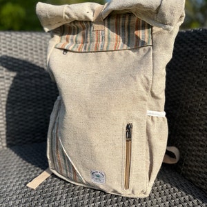 Hanf Rucksack Rucksack Bild 1