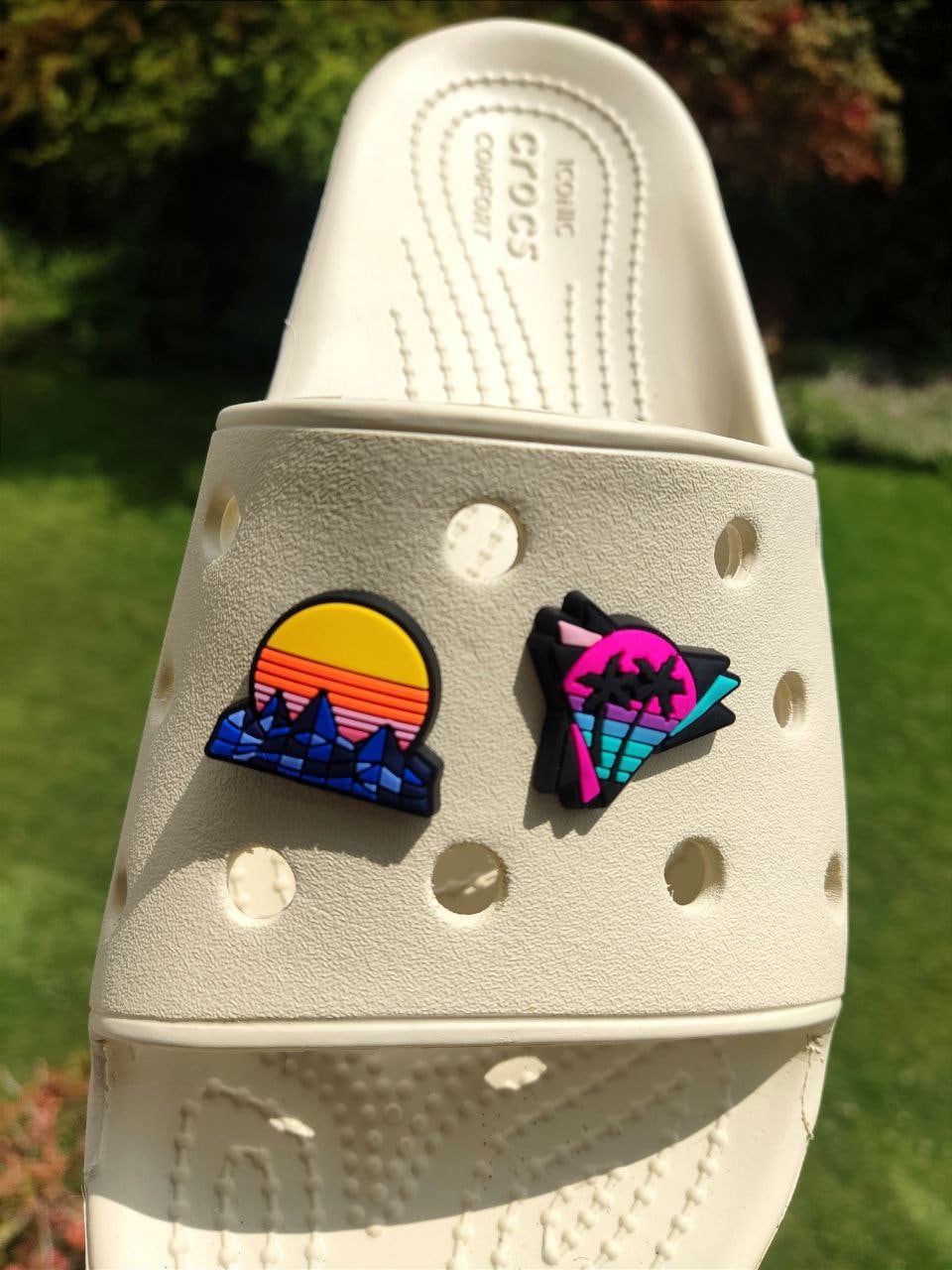 Palm tree shop crocs