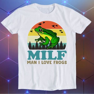 Frog Man I Love Frogs Animal Nature Meme Movie Music Cool Funny Gift T Shirt E757