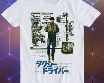 Taxi Driver Japanese Poster Movie Cult Film Funny Gift T Shirt E246