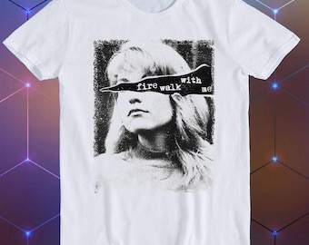 Twin Peaks Laura Palmer Fire Walk With Me Design Meme Gift Gamer Movie Music Top Adult Tee T Shirt E908