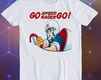 Go Speed Racer Retro Comic Anime Fresh Prince Parody Meme Movie Music Cool Funny Gift T Shirt E301