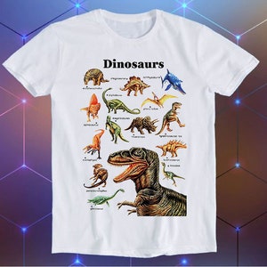 Dinosaurussen Tryannosaurus Rex Triceratops Stegosaurus Megalosaurus Art Slogan Joke Tee Meme Movie Music Cool Funny Gift T Shirt E637