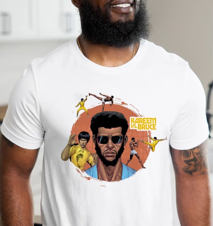 Kareem Abdul-jabbar Kareem Vs Bruce Shirt - Shibtee Clothing