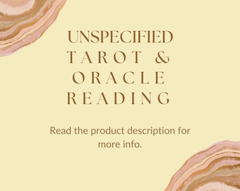 General Tarot or Oracle card reading (accurate, same hour delivery)