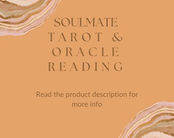 Soulmate Tarot ou lecture de carte Oracle (livraison précise, même heure)