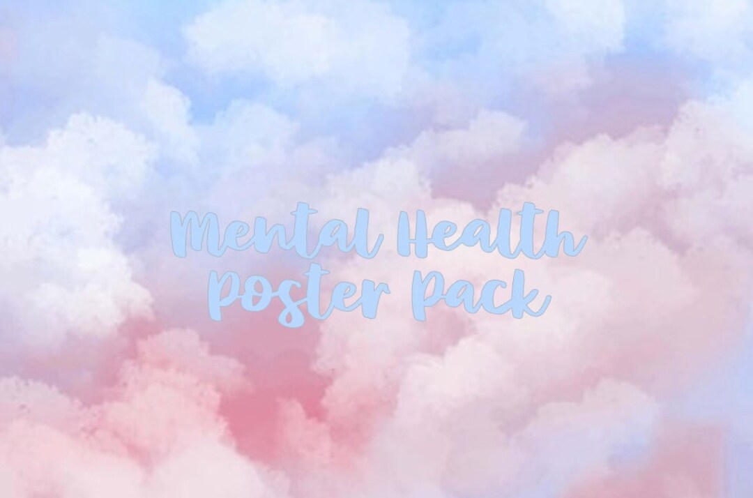 Printable Mental Health Poster Pack - Etsy