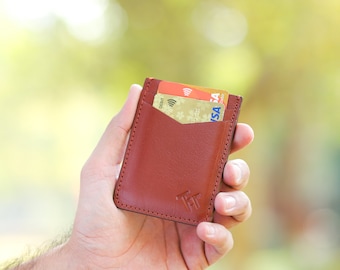 business Card Holder, Credit Card Holder, id card holder, Leather Card Holder, Card Holder Wallet, Gift for him, Business Card Holder