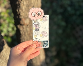Mental Health Badge Reel, Mental Health Badge Buddy, Brain Badge Reel, Behavioral Health Badge Reel, Glow in the Dark Badge Reel