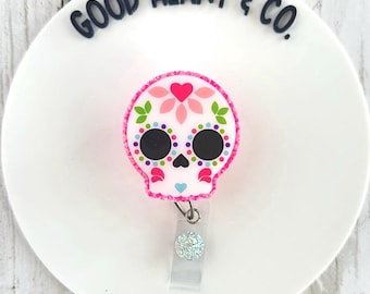 Porta credenciales Calavera, Porta credenciales Calavera, Porta credenciales Halloween, Porta credenciales Esqueleto