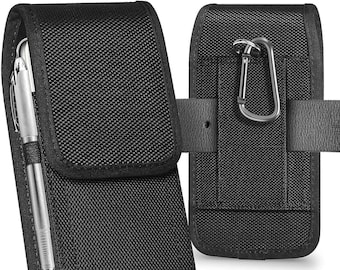Universal Nylon Mobile Phone Holster Belt Case Holder Shockproof Pouch for iPhone Samsung LG Google Motorola HTC Huawei