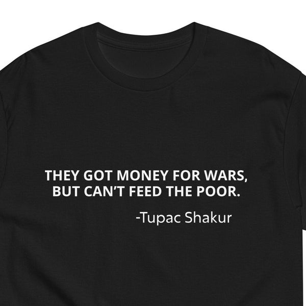 Tupac Shakur, lyric tee shirt , rap , hip hop , 90s music , clothing merch.