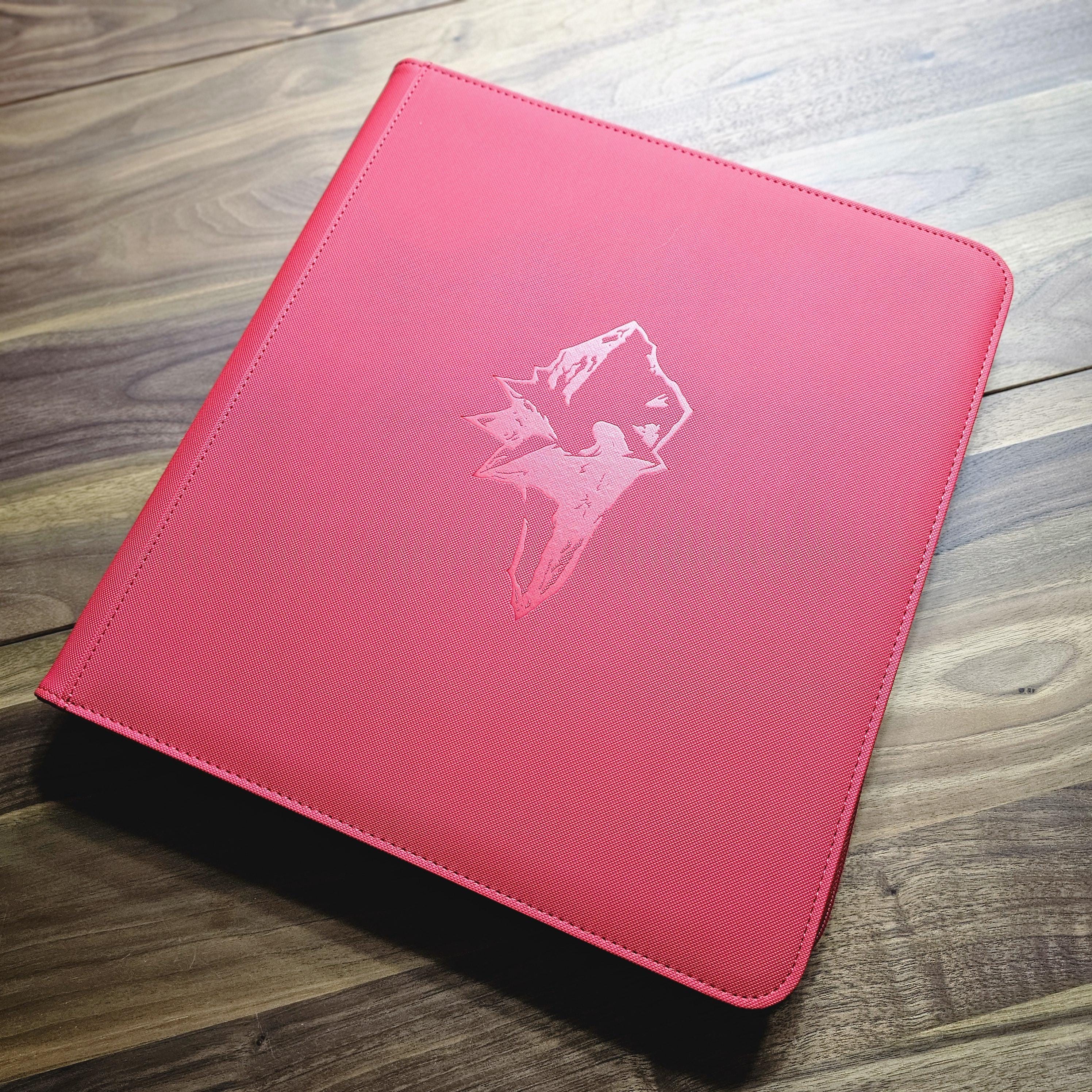 12-pocket Final Fantasy Crystal Trading Card Binder - 720-card Capacity  With Zipper Closure - Etsy