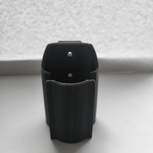 3D printed wall mounted holder for 12v bosch professional battery