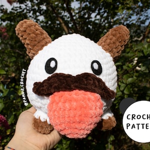 League of Legends Poro Braum haakpatroon, Amigurumi pluche, videogames, Lol
