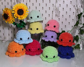 Mini Octo Peluche, Peluche Octopus, Octo Squishy, peluche faite à la main, poulpe mignon