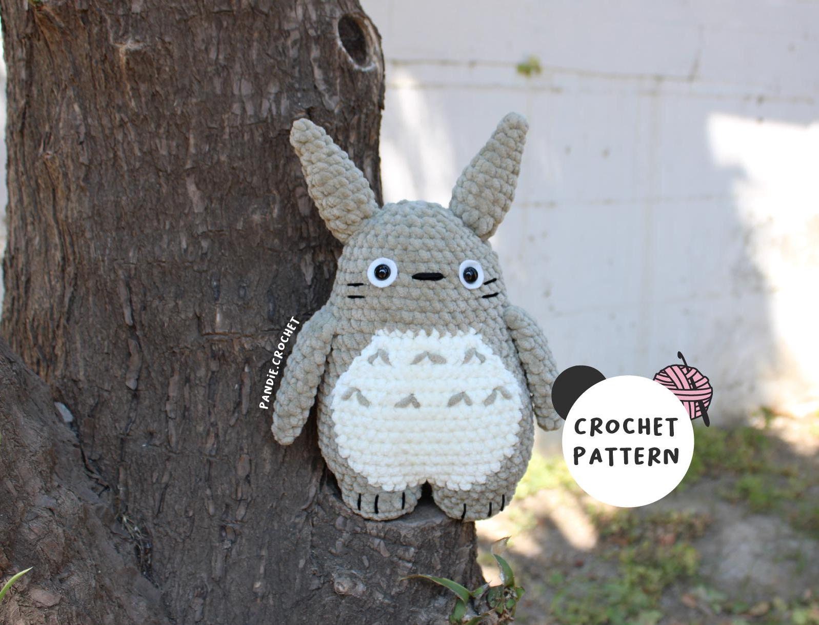 Totoro Crochet Pattern, Totoro, Amigurumi Pattern, Totoro Crochet