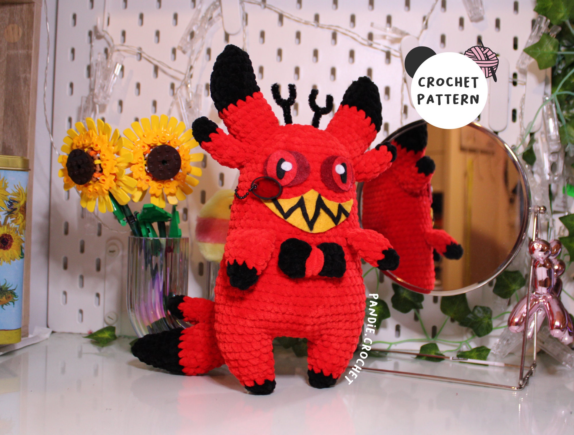 Alastor hazbin hotel plush - Etsy 日本