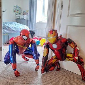 Palloncini 3D per feste di compleanno per bambini, in piedi, a grandezza naturale, riutilizzabili, decorazioni per palloncini da montare da soli (*Link al video di istruzioni nei dettagli dell'articolo*)