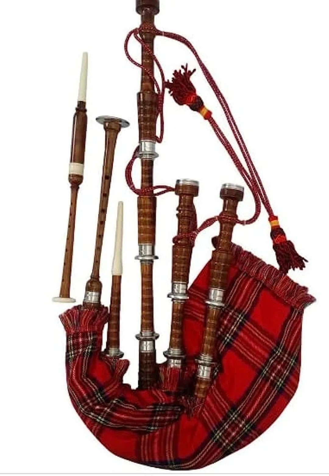 Bagpipes Beginner Full Set With Book Learn to Play Bagpipe Etsy