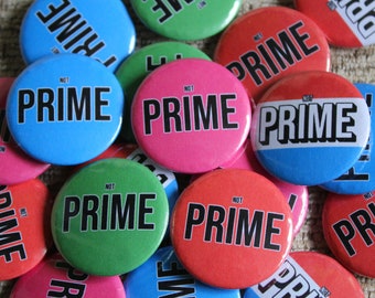 Not Prime Hydration Button Badge Pin KSI Logan Paul Drink