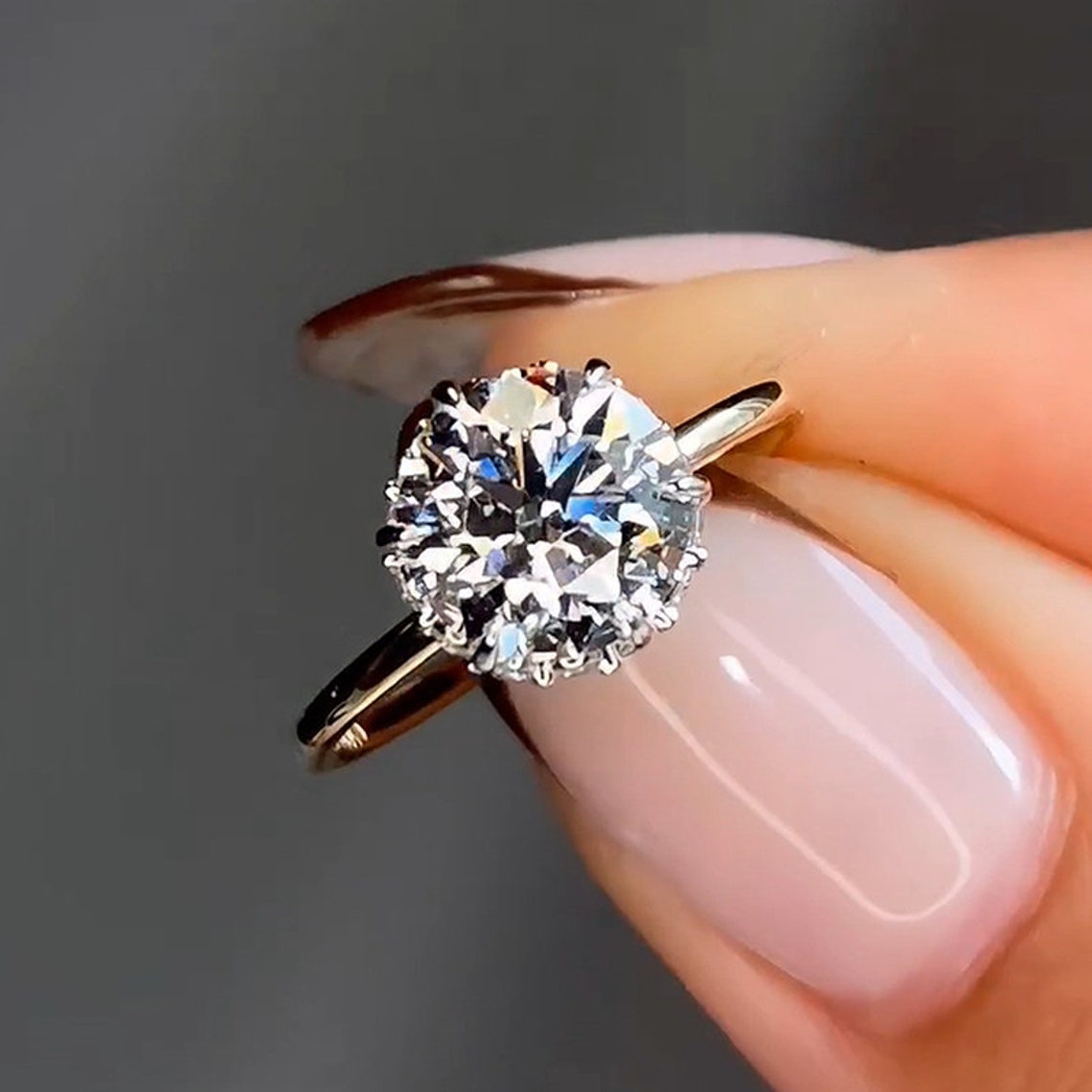Moissanite 925 Sterling Silver Heart Ring