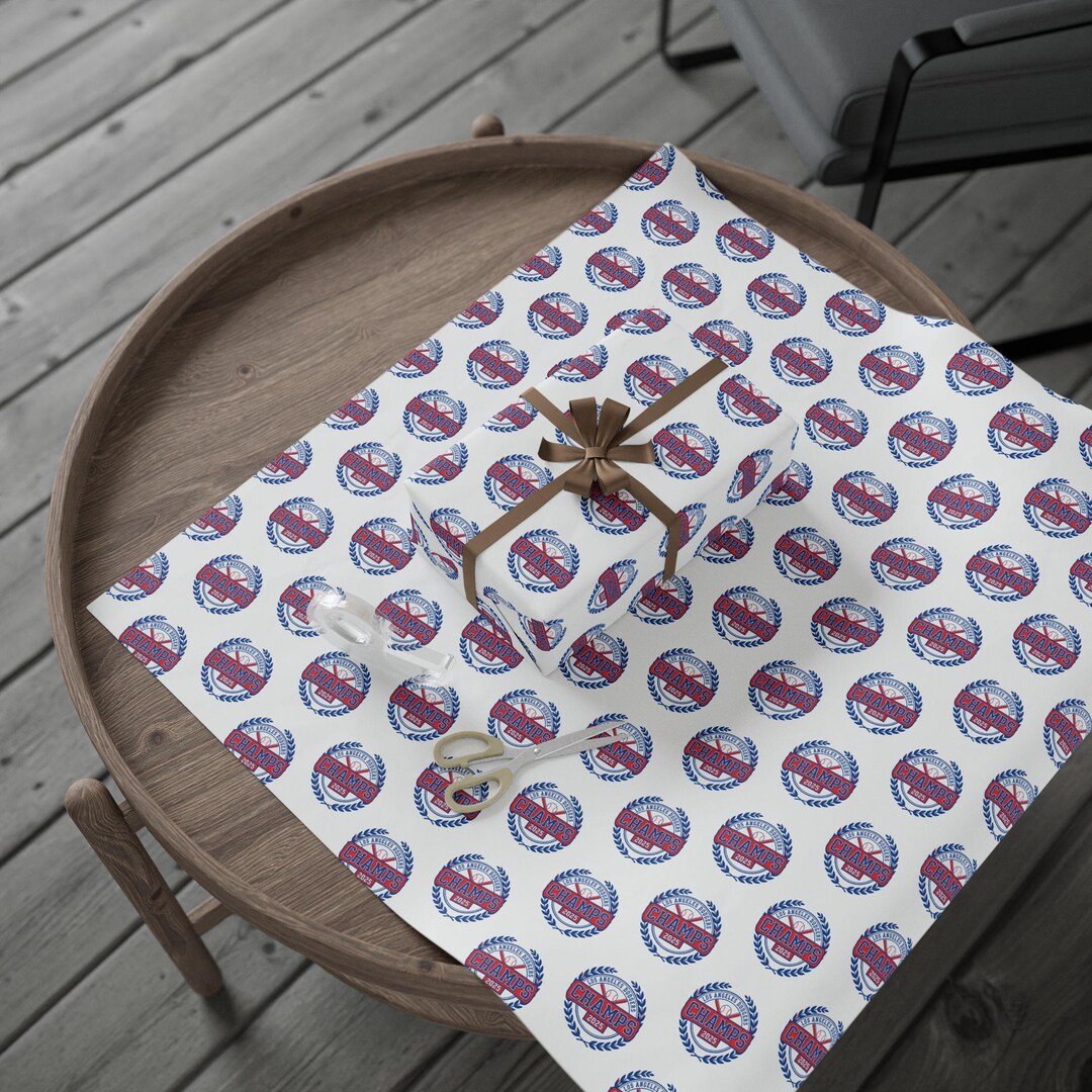 Los Angeles Dodgers Champs 2025 Gift Wrap | World Series Winner ...