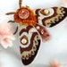 see more listings in the Embroidered Moth brooch section