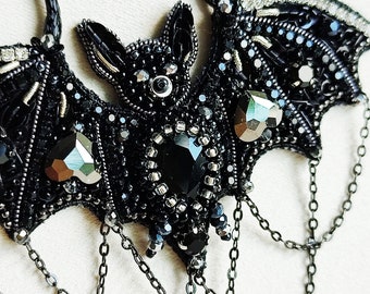 NIQIPOK Collana girocollo da donna in velluto nero con ciondolo a forma