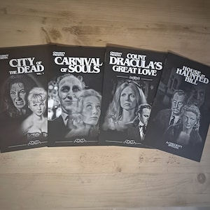 Horror Graphic Novel Bundle - Carnival of Souls, House on Haunted Hill, City of the Dead, Dracula&#39;s Great Love - Four Books! Over 300 Pages!
