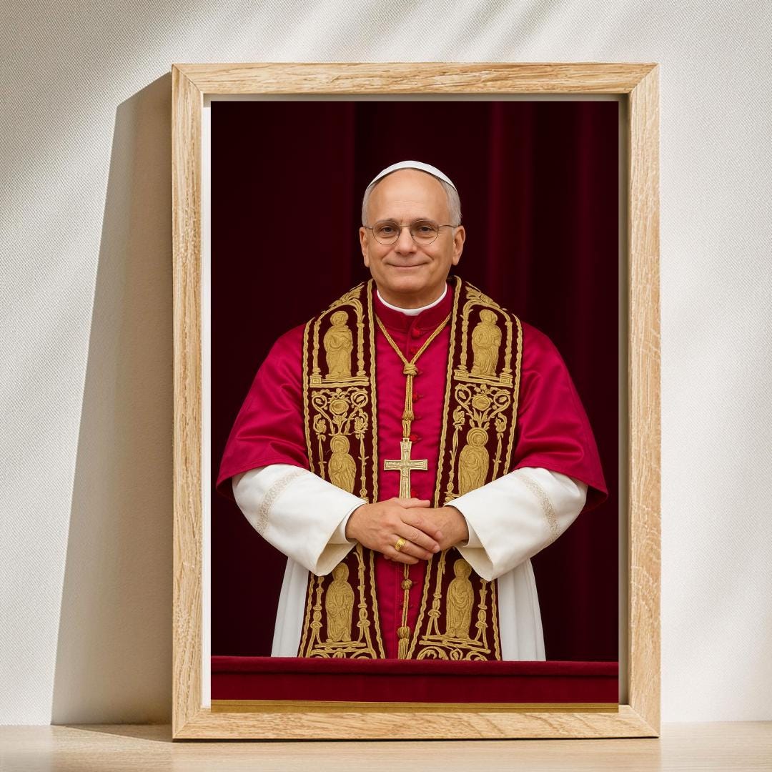 Discover Pope Leo XIV  Catholic Wall Art, Vatican Christian Poster