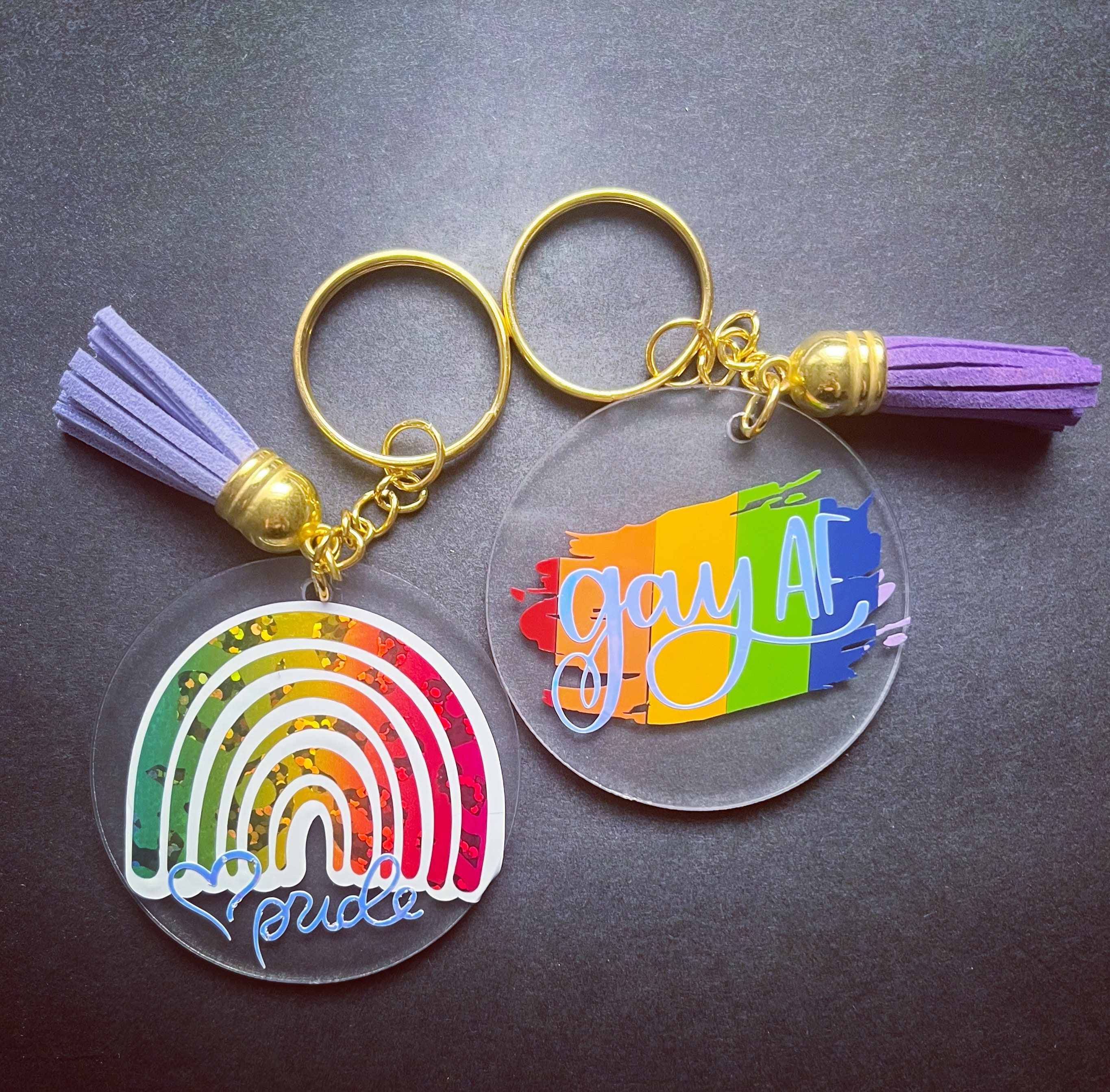 Pride Keychains - Etsy