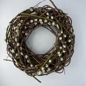 schleierkraut herz knstlich Herz aus Schleierkraut & Naturgrn  Handgemachte Deko zum Aufhngen   Blumenwerkstatt